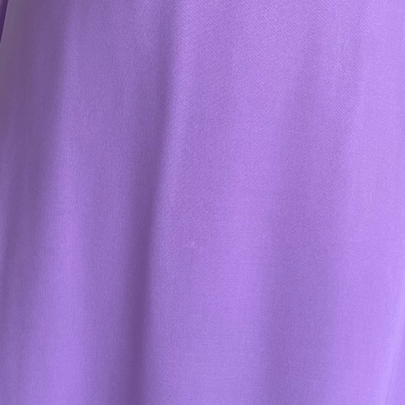 Flutter Sleeve Violet Dress - Picture 6 of 6